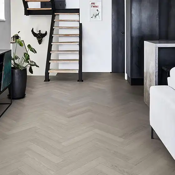 Herringbone LVT completed